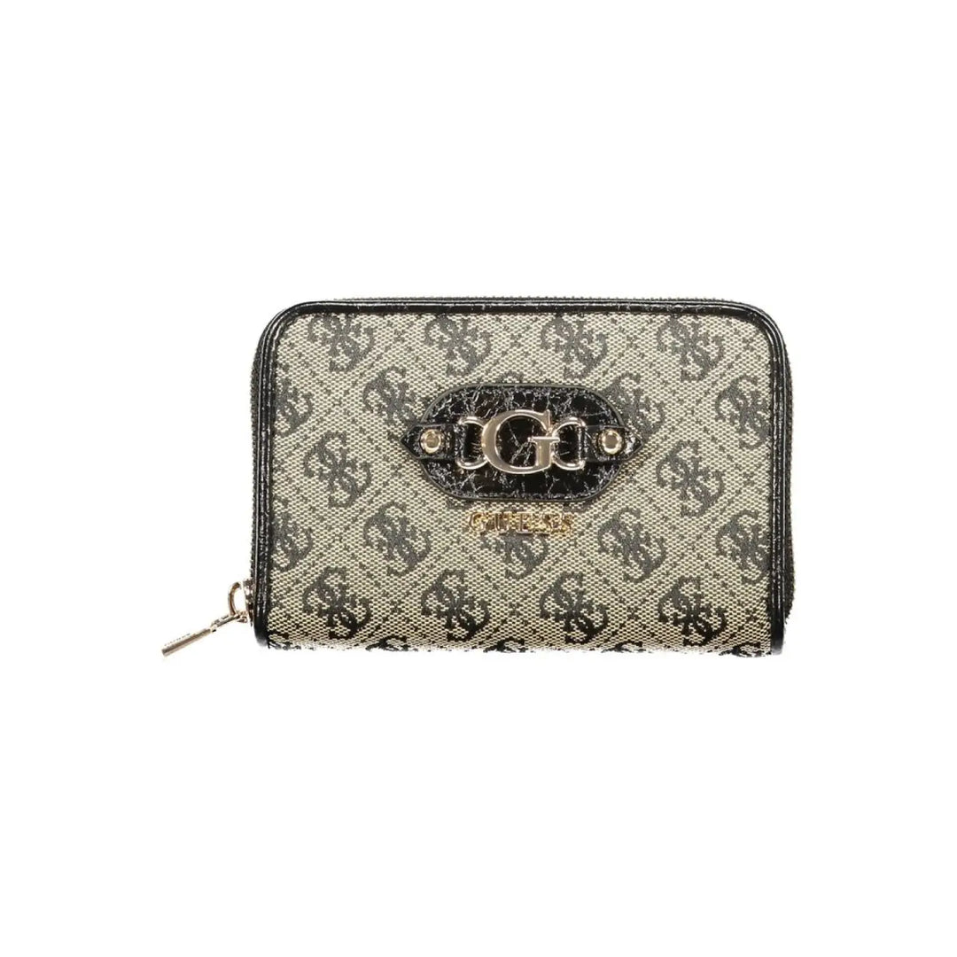 Guess Jeans Nero Polyester Women’s Wallet