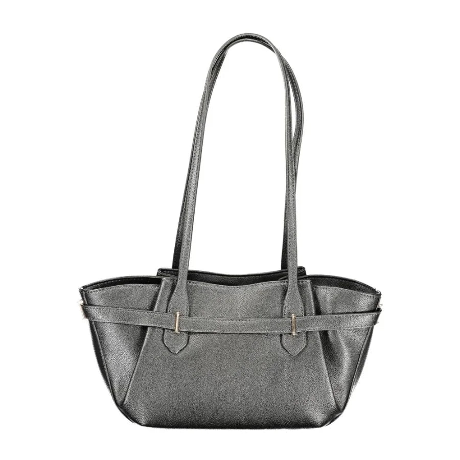 Guess Jeans Nero Polyurethane Women Handbag