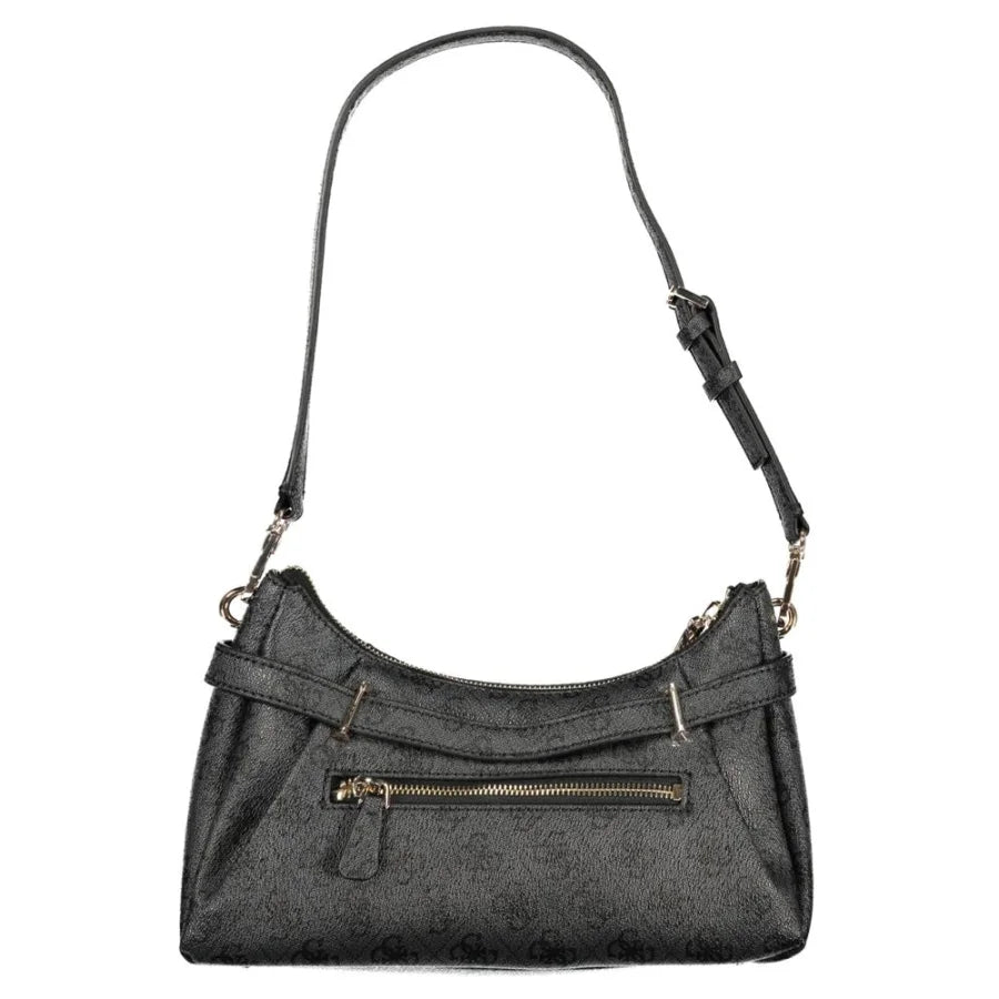 Guess Jeans Nero Polyurethane Women Handbag