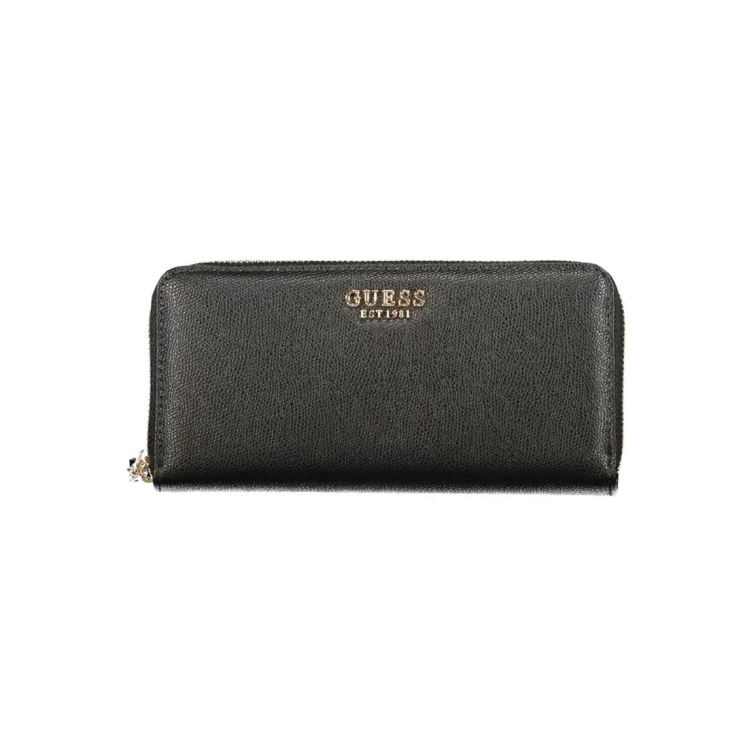 Guess Jeans Nero Polyurethane Women’s Wallet