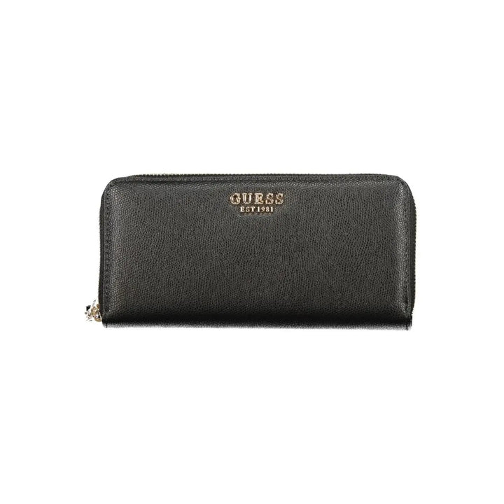 Guess Jeans Nero Polyurethane Women’s Wallet