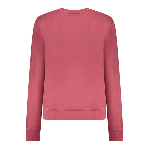 Guess Jeans Red Cotton Women Sweatshirt