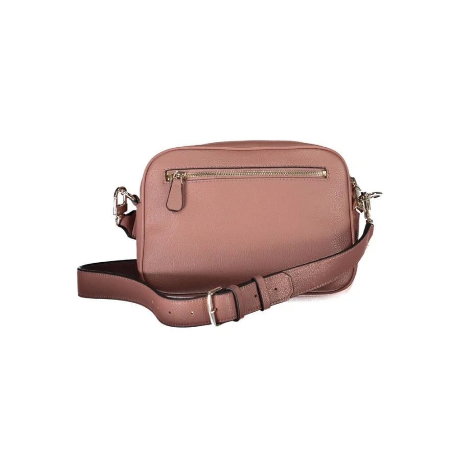 Guess Jeans Rosa Poliuretano Woman Shoulder Bag