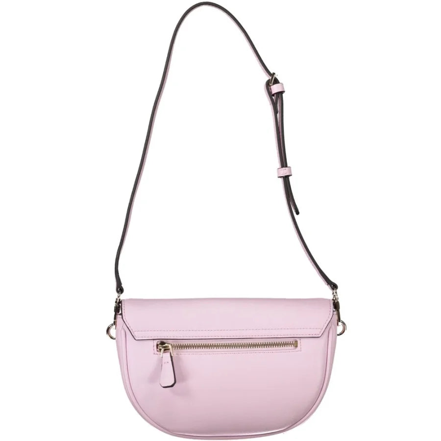Guess Jeans Rosa Poliuretano Women Handbag
