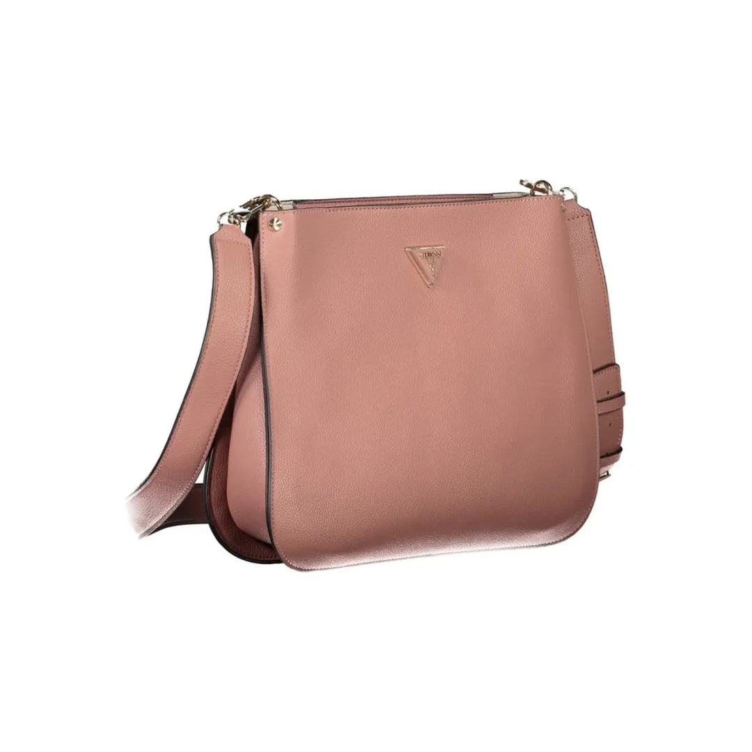Guess Jeans Rosa Poliuretano Women Handbag