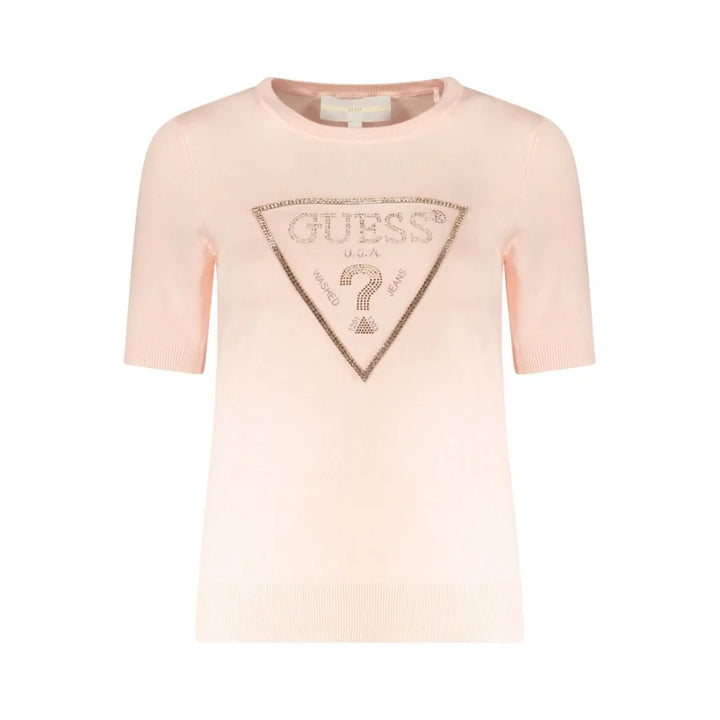 Guess Jeans Rosa Viscosa Women Sweater