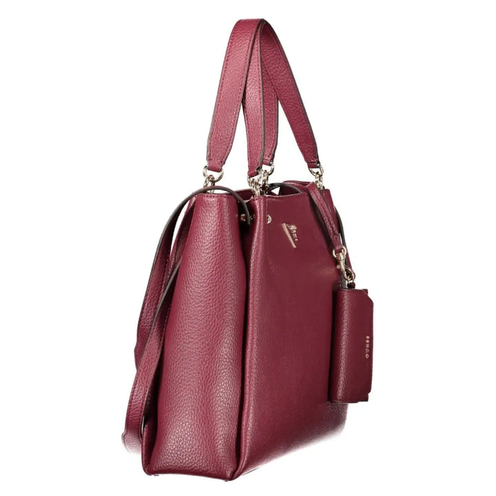Guess Jeans Rosso Poliuretano Women’s Bag