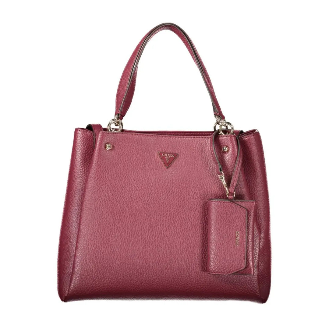 Guess Jeans Rosso Poliuretano Women’s Bag