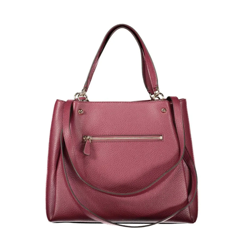 Guess Jeans Rosso Poliuretano Women’s Bag