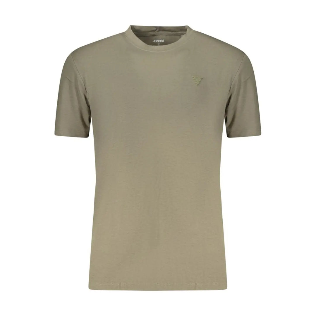 Guess Jeans Verde Cotton Men T-shirt