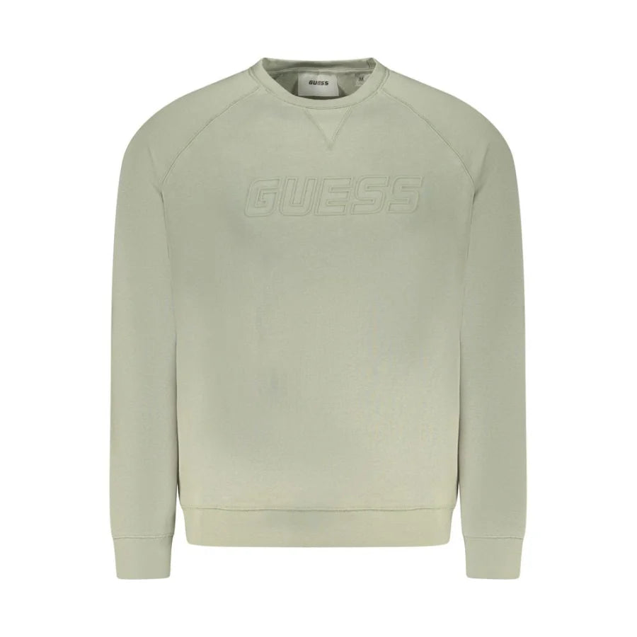 Guess Jeans Verde Cotton Men’s Sweatshirt