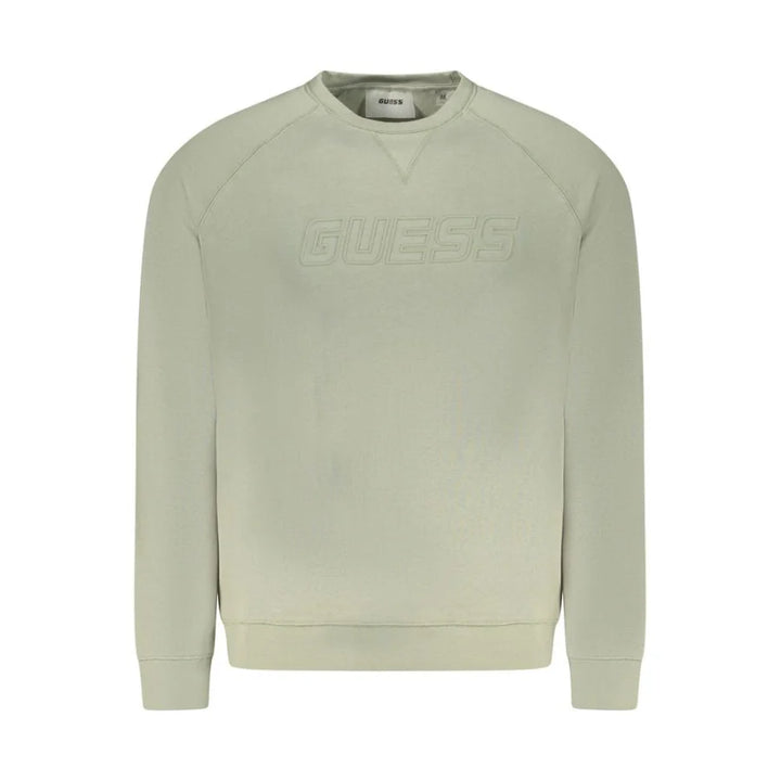 Guess Jeans Verde Cotton Men’s Sweatshirt