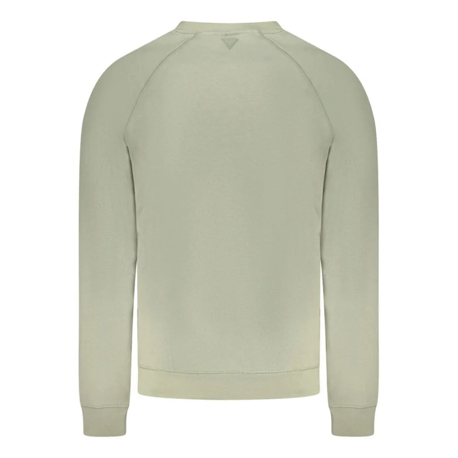 Guess Jeans Verde Cotton Men’s Sweatshirt