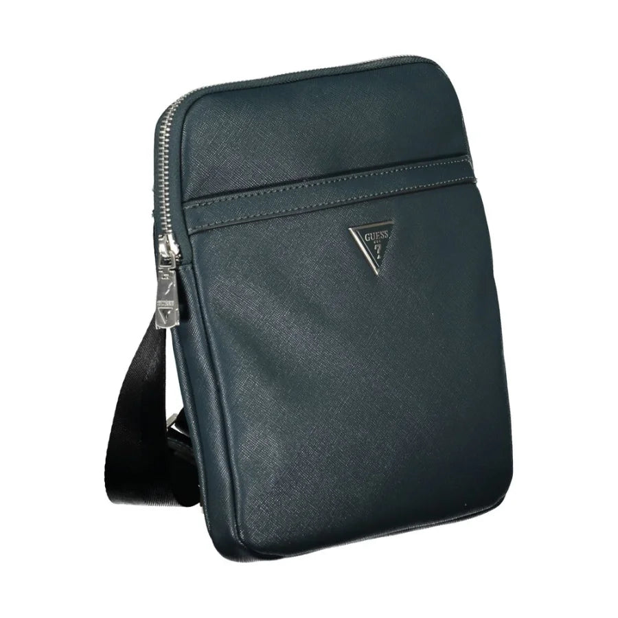 Guess Jeans Verde Polyurethane Men Shoulder Bag