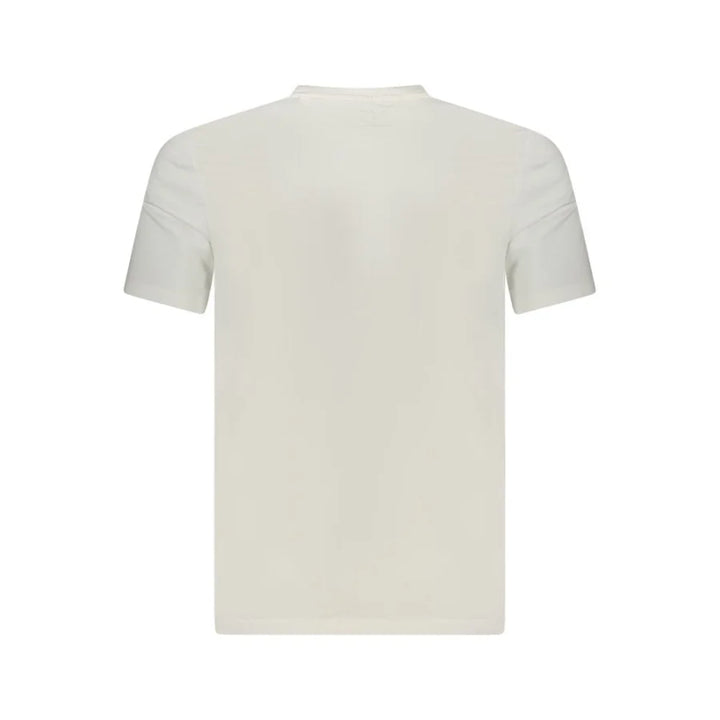 Guess Jeans White Cotton Men T-Shirt
