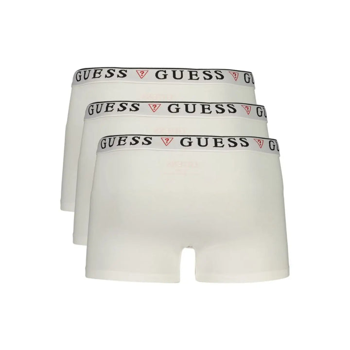Guess Jeans White Cotton Men’s Boxer