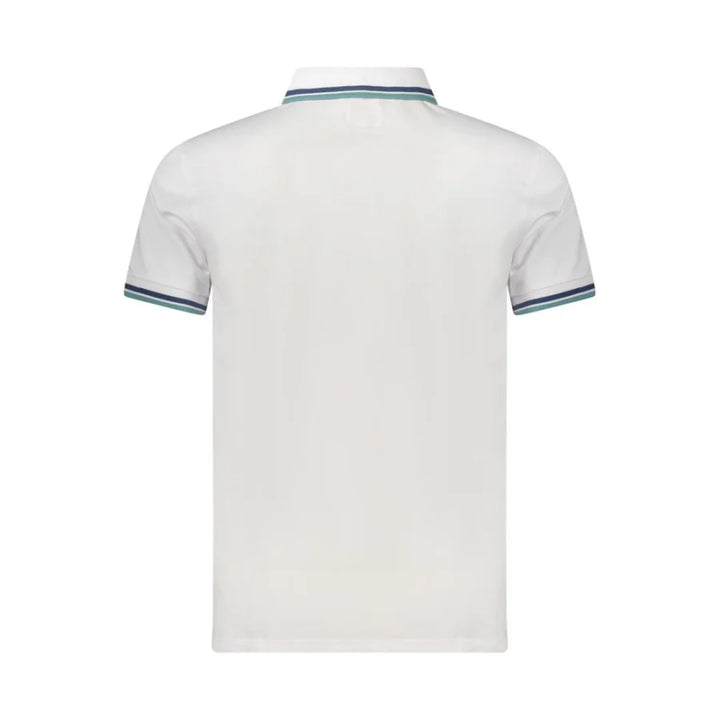 Guess Jeans White Cotton Men’s Polo Shirt