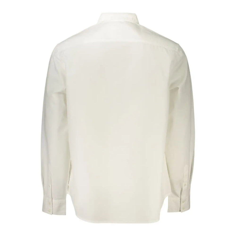 Guess Jeans White Cotton Men’s Shirt