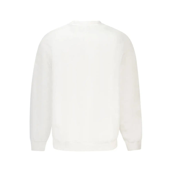 Guess Jeans White Cotton Men’s Sweater
