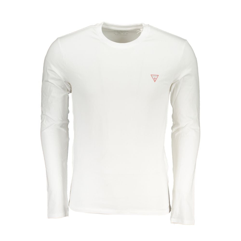 Guess Jeans White Cotton Men’s T-shirt