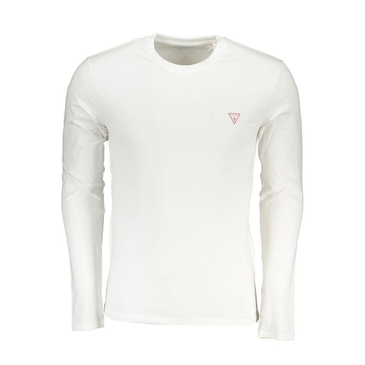 Guess Jeans White Cotton Men’s T-shirt