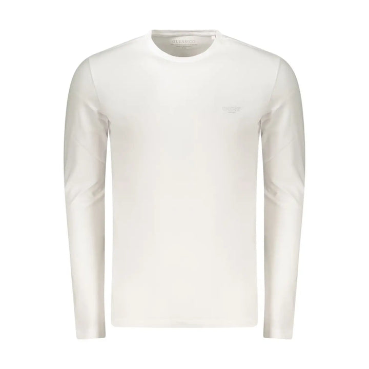 Guess Jeans White Cotton Men’s T-shirt