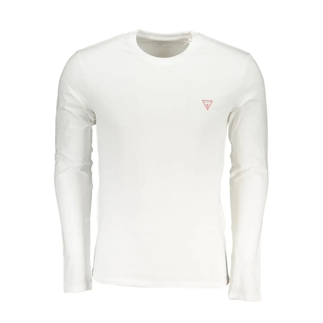 Guess Jeans White Cotton Men’s T-shirt