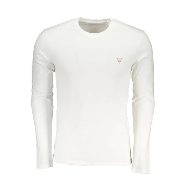 Guess Jeans White Cotton Men’s T-shirt