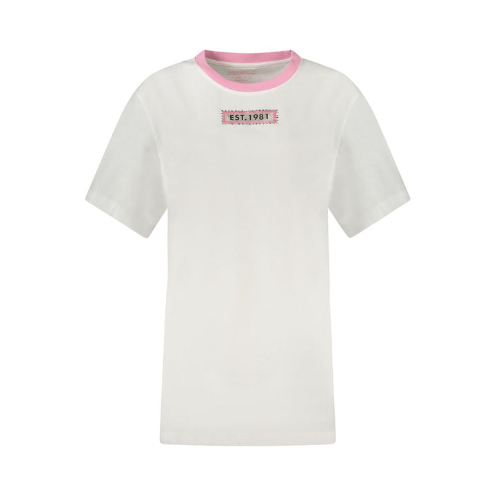 Guess Jeans - White Cotton Women T-Shirt