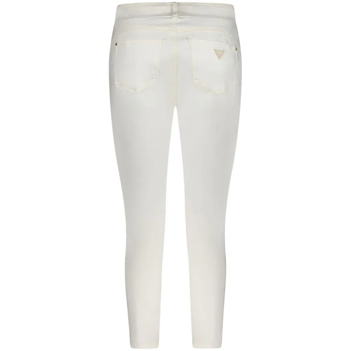 Guess Jeans White Cotton Women’s Skinny Jean