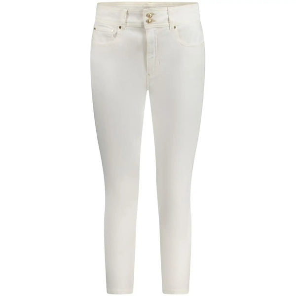 Guess Jeans White Cotton Women’s Skinny Jean