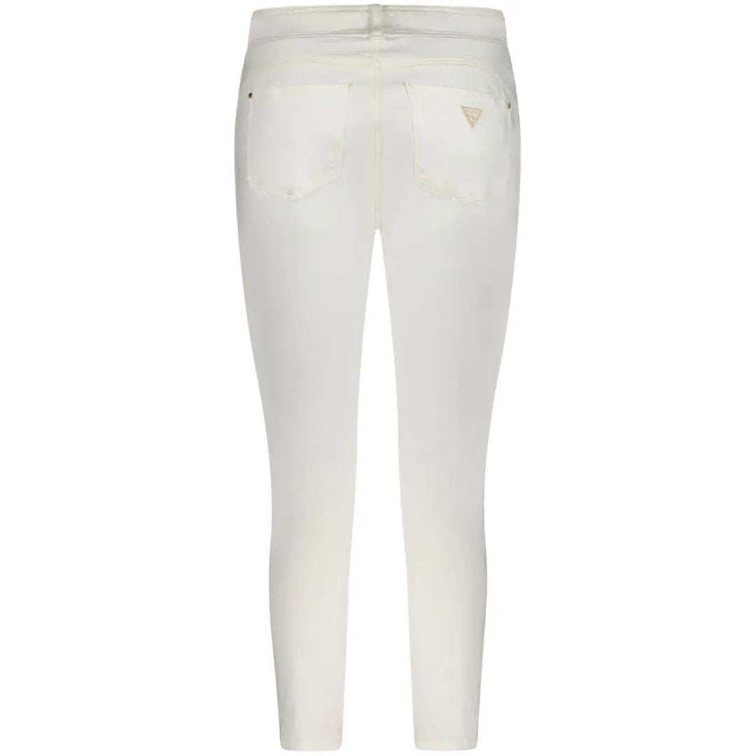 Guess Jeans White Cotton Women’s Skinny Jean