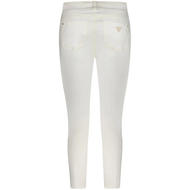 Guess Jeans White Cotton Women’s Skinny Jean