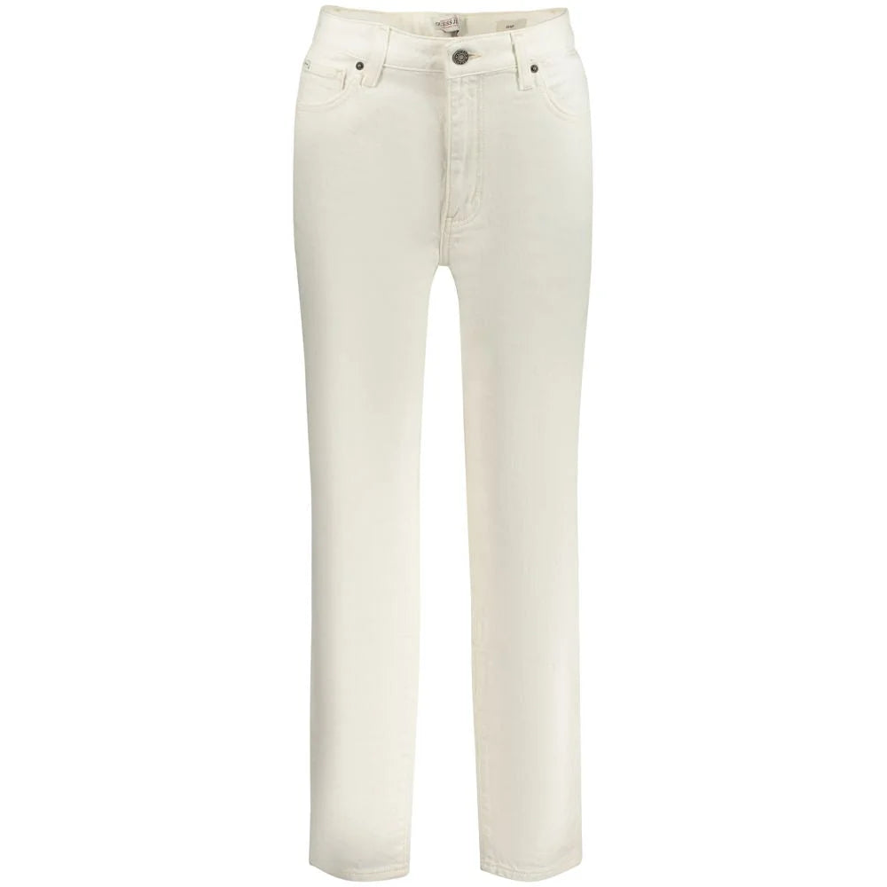 Guess Jeans White Mom Flattering Fit and Supreme Comfort