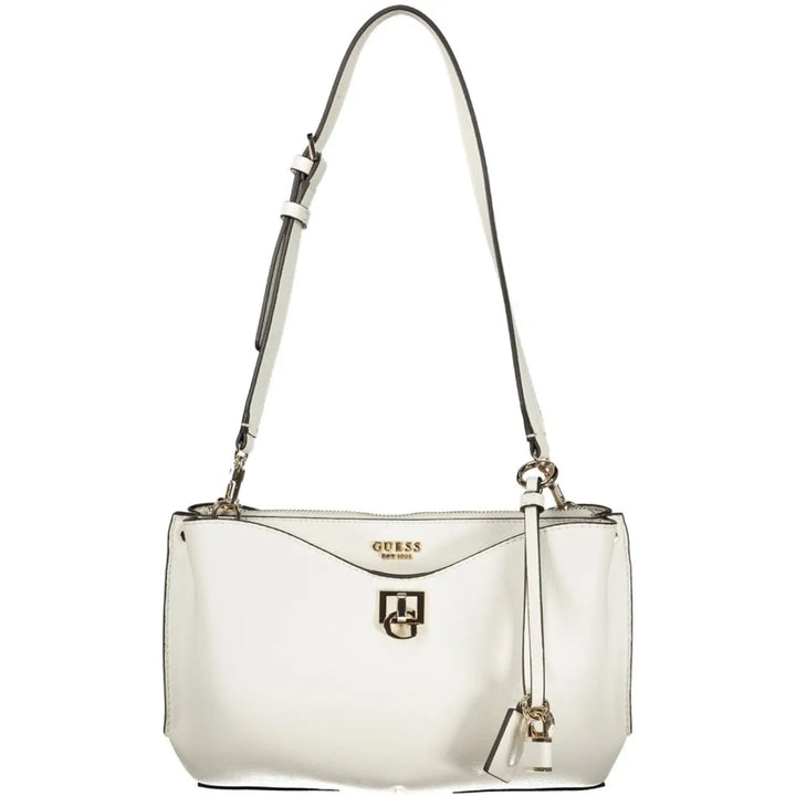 Guess Jeans White Polyurethane Women’s Bag