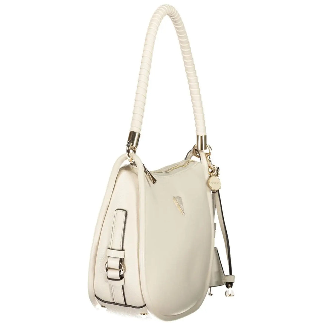 Guess Jeans White Polyurethane Women’s Handbag