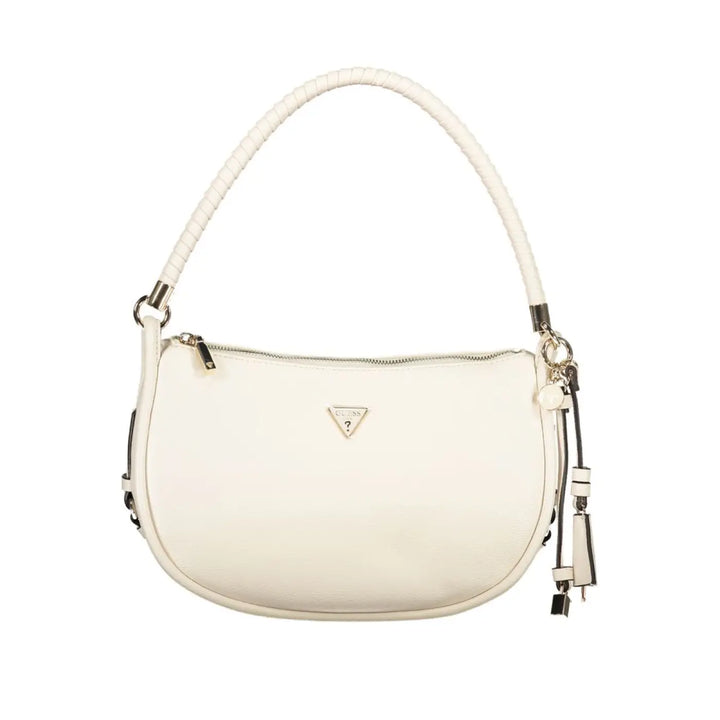 Guess Jeans White Polyurethane Women’s Handbag