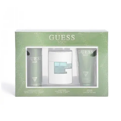 Guess Man 3 Piece Gift Set Elevate Your Style with Timeless Fragrance Men’s Sets