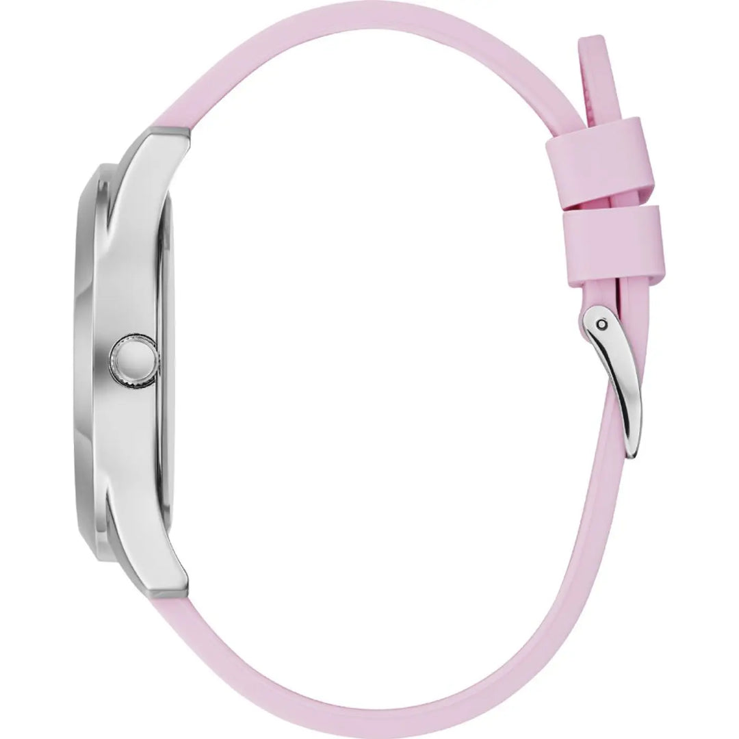 Guess Multicolor Rubber Dress Watch