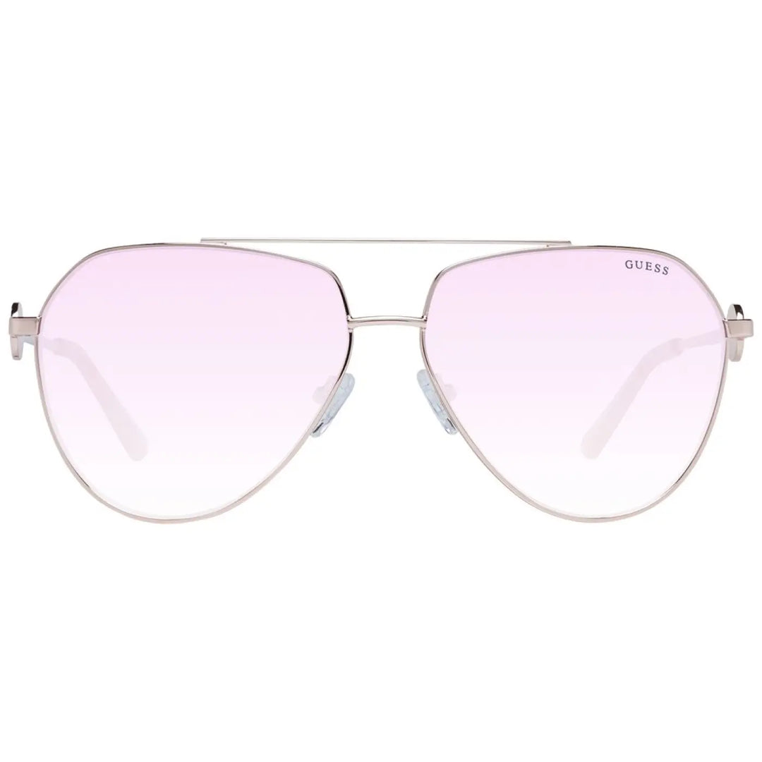 Guess Rose Gold Metal Sunglasses