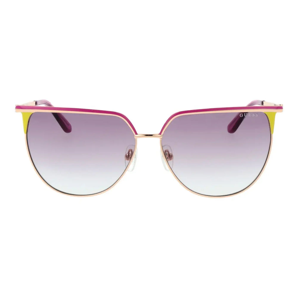 Guess Rose Gold Metal Sunglasses