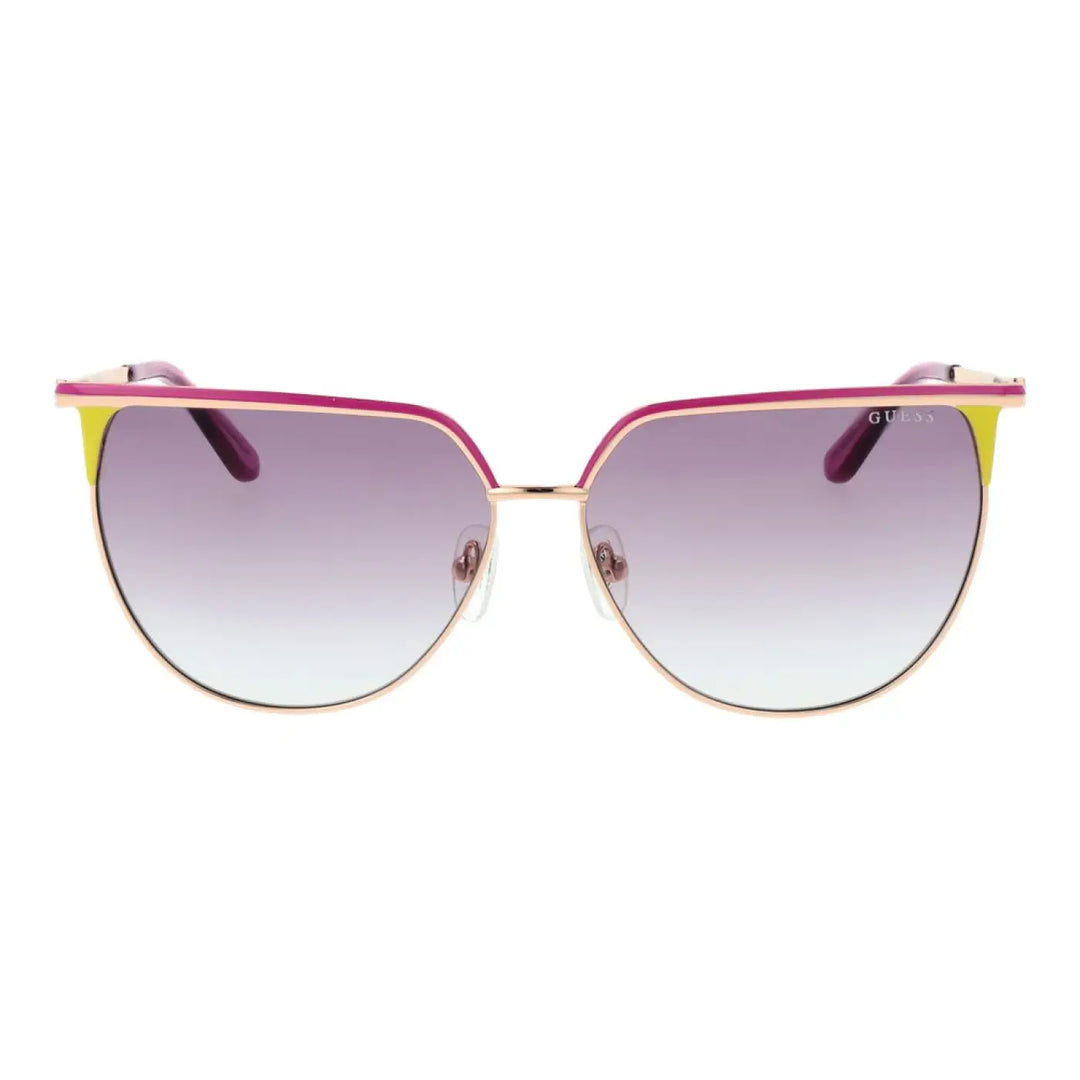 Guess Rose Gold Metal Sunglasses