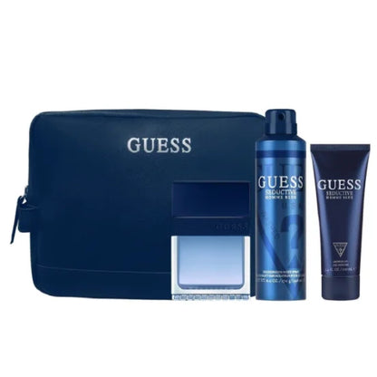 GUESS Seductive Blue Perfume Gift Set for Men Men’s Sets Guess