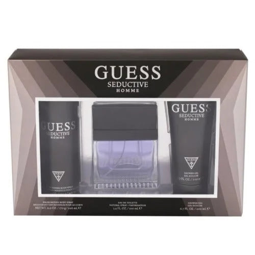 Guess Seductive Homme 3 Piece Gift Set for Men Men’s Sets