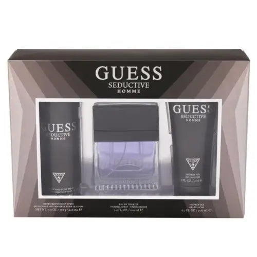 Ignite Passion with Guess Seductive Homme Gift Set Featuring Sweet Mandarin Men’s Sets