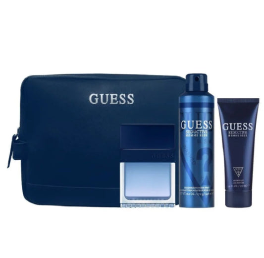 GUESS Seductive Homme Blue Modern Masculinity in a Mysterious Scent Men’s Gift Sets Guess