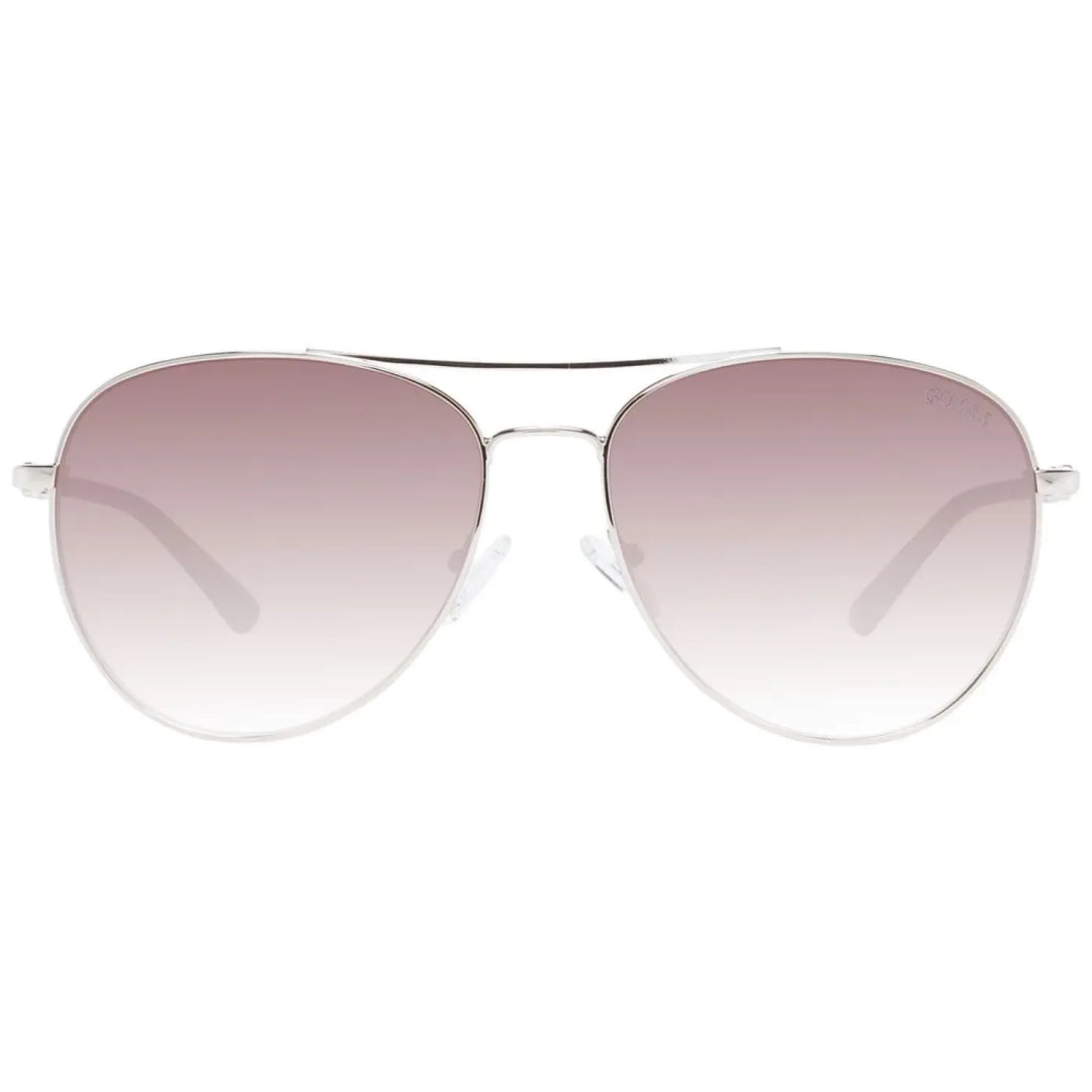 Guess Silver Metal Sunglasses