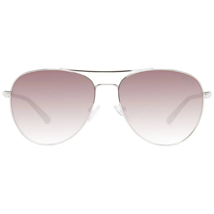 Guess Silver Metal Sunglasses