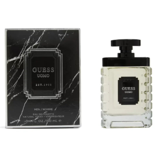 Guess Uomo Eau Fusion of Earthy Cardamom and Dark Woods Men’s Cologne