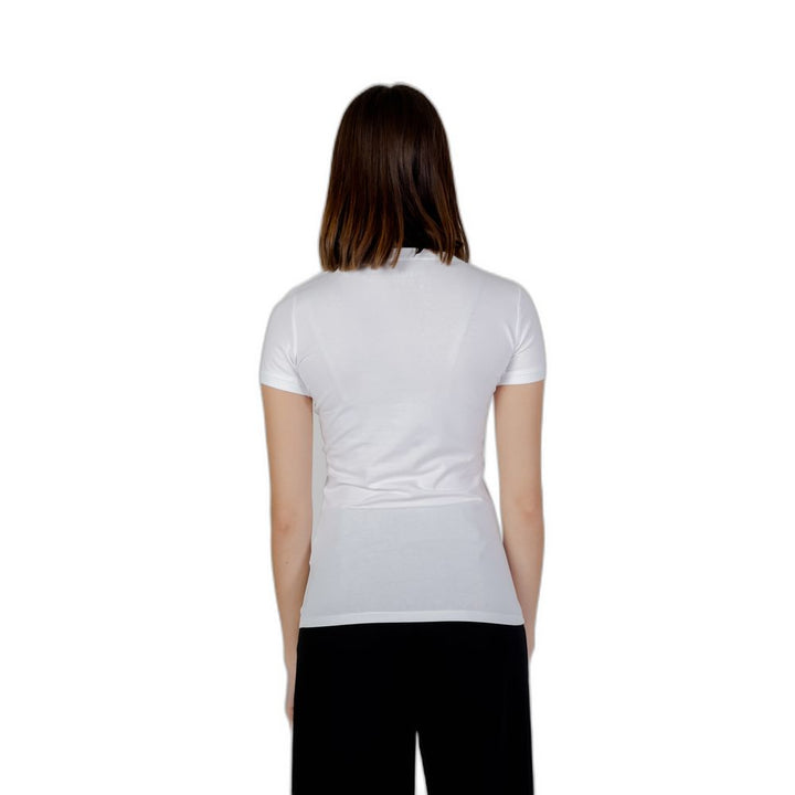 Guess - White Cotton T-Shirt